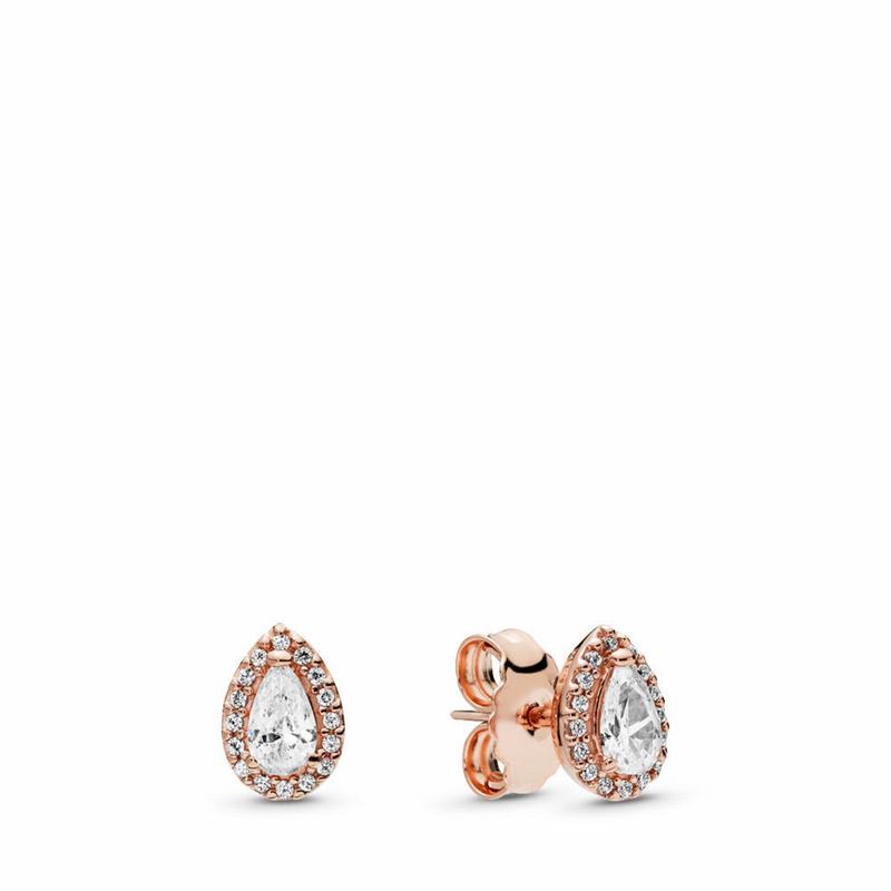 Pandora Rose™ Radiant Teardrops Stud Earrings Egypt BT3920481